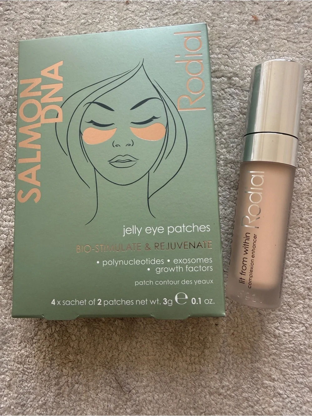Rodial eye patch & banana lowlighter